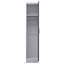 Osbourne High Gloss 1 Door Plain Wardrobe - H: 180cm x D: 47cm x W: 38cm-117024763