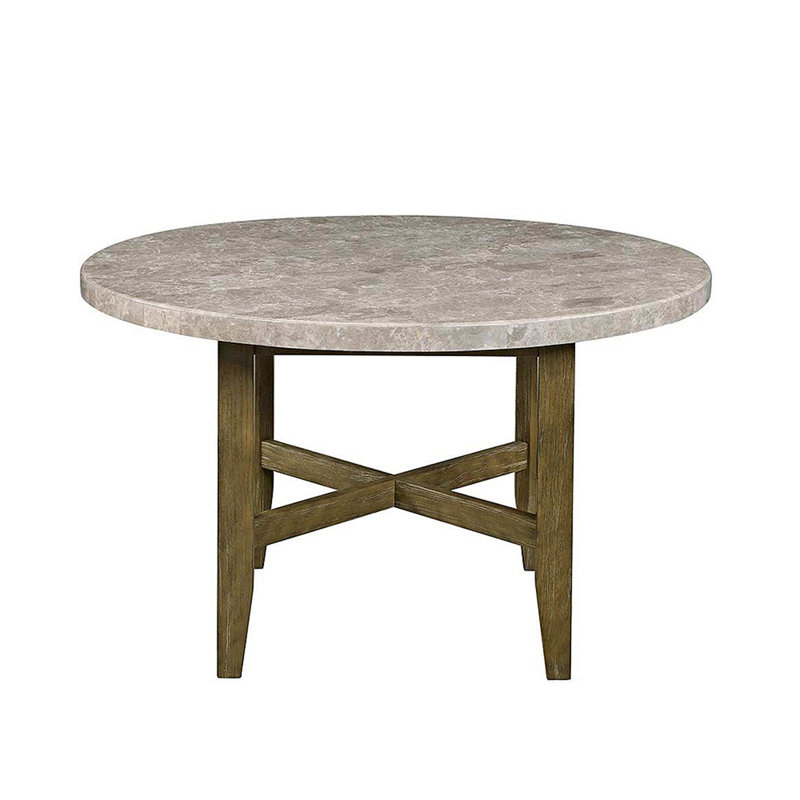 Marble Top Round Dining Table