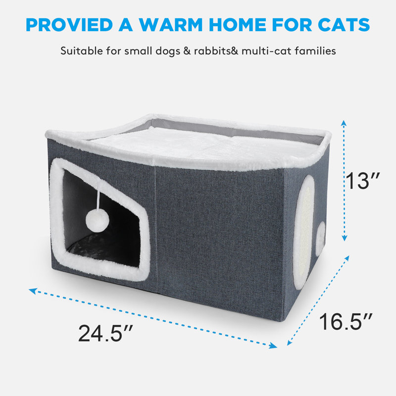 Maison pour chat chauffée