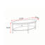 Table basse moderne de style rétro