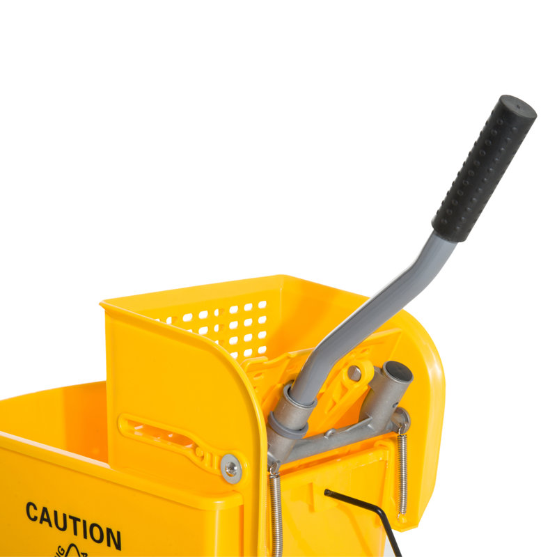 Alefiyah Cleaning Trolley Driving Bucket Mop with Press