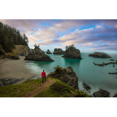 Oregon Coast View - Wrapped Canvas Print