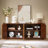 Ebern Designs 64" Vertical-Striped 4-Door Sideboard-1174641618