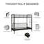 Lit superposé simple en futon Hinerman par Viv + Rae ™-21189166