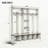 Wide Hall Tree With Storage Bench, Shoe Cabinet With Cube Storage, Shelves & 8 Hooks, Minimalist Entryway Coat Rack-1846484066