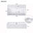 Floating Bathroom Vanity with Ceramic Sink and Right-Side Storage-1610410749
