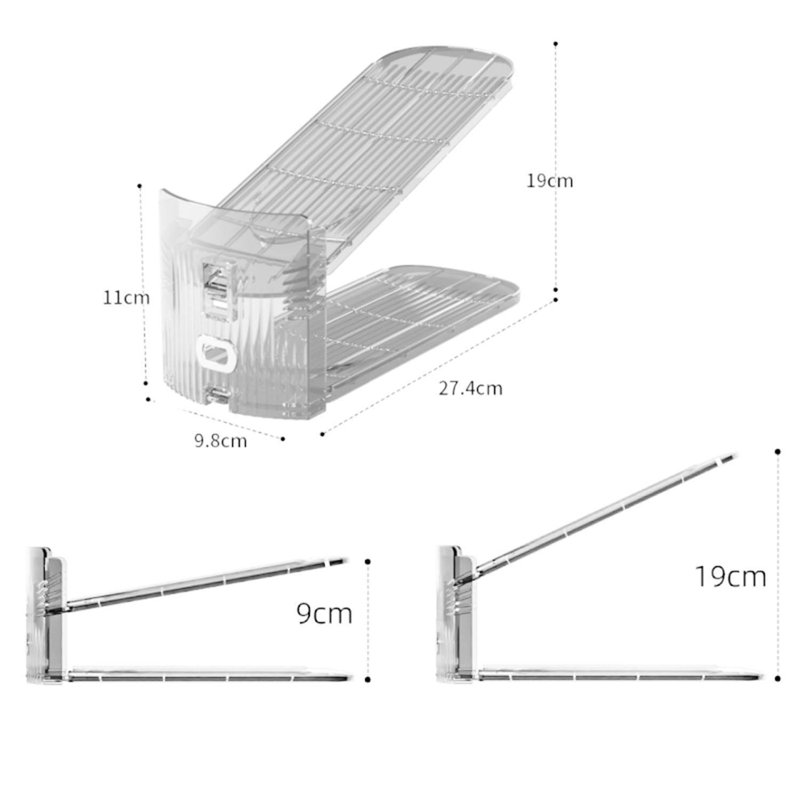 6 Pair Shoe Storage Cabinet