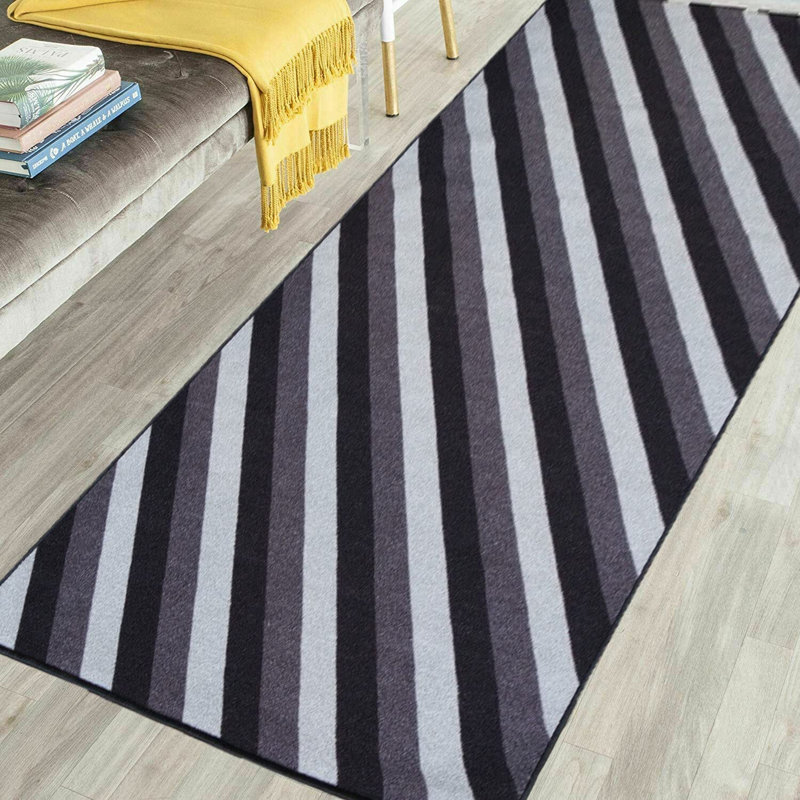 Lacy Striped Indoor / Outdoor Area Rug, Rectangle 120 x 170cm