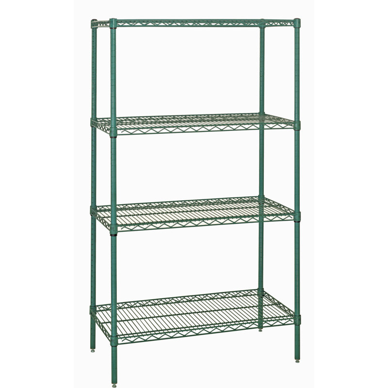 4 tablettes quantiques H 72 po x l 42 po x P 18 po Quantum Storage System RWR72-1842LDP, H 72 po x l 42 po x P 18 po, Vert