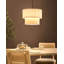 1 - Light Natural Drum Pendant