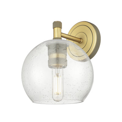 Crown Point 1 Light Athens Wallmounted Sconce