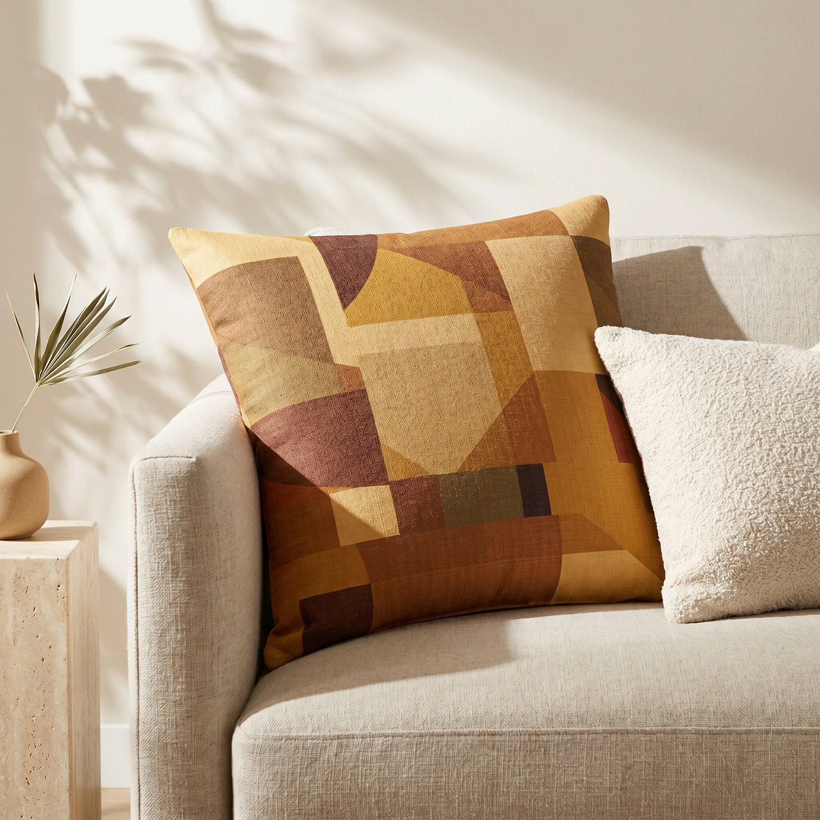 Throw Pillow, Feather, Square 18"