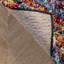 Tapis bleu / rose / jaune Padma-37576715