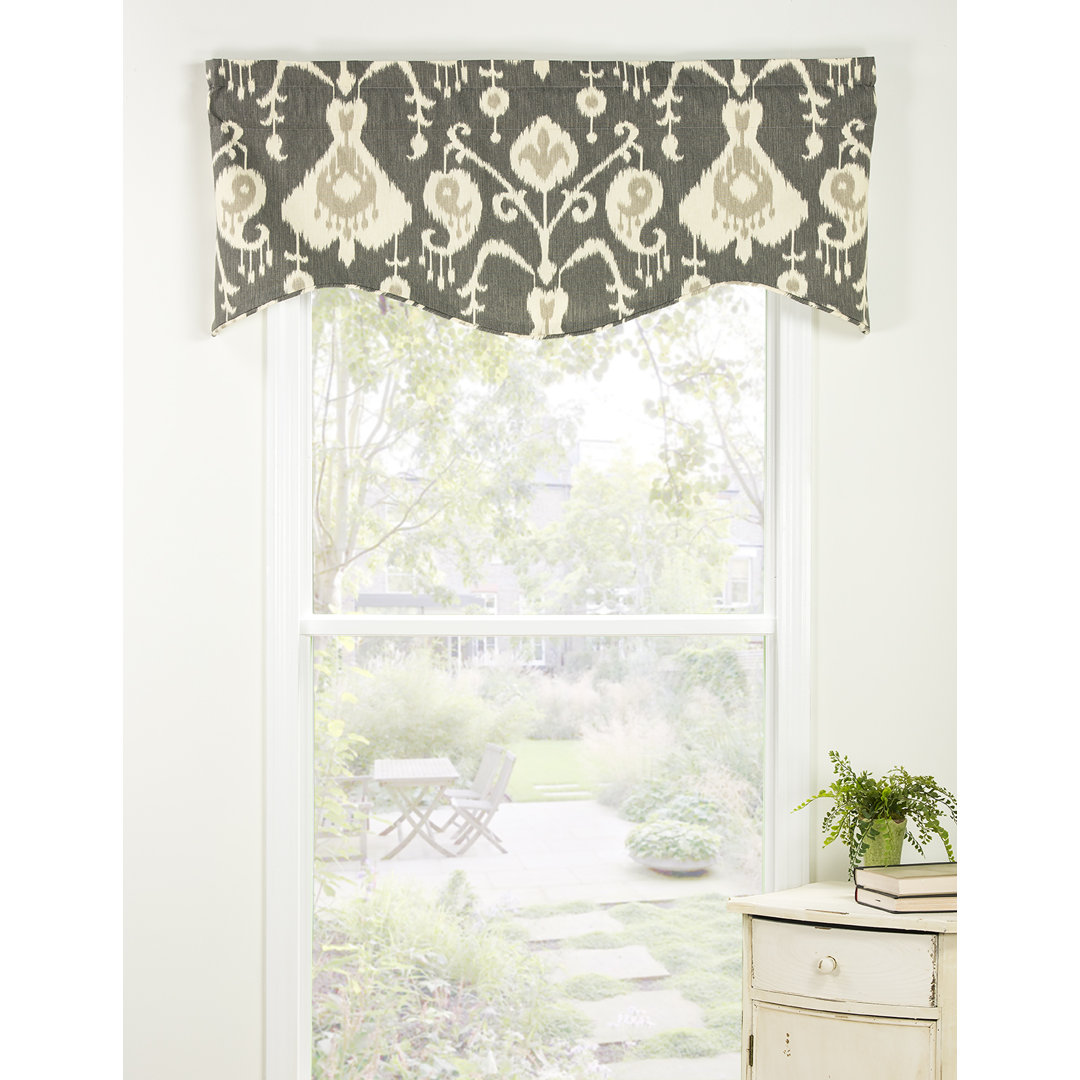 Salazar Contemporary Cotton Ikat Winston Valance Thomasville At Home 