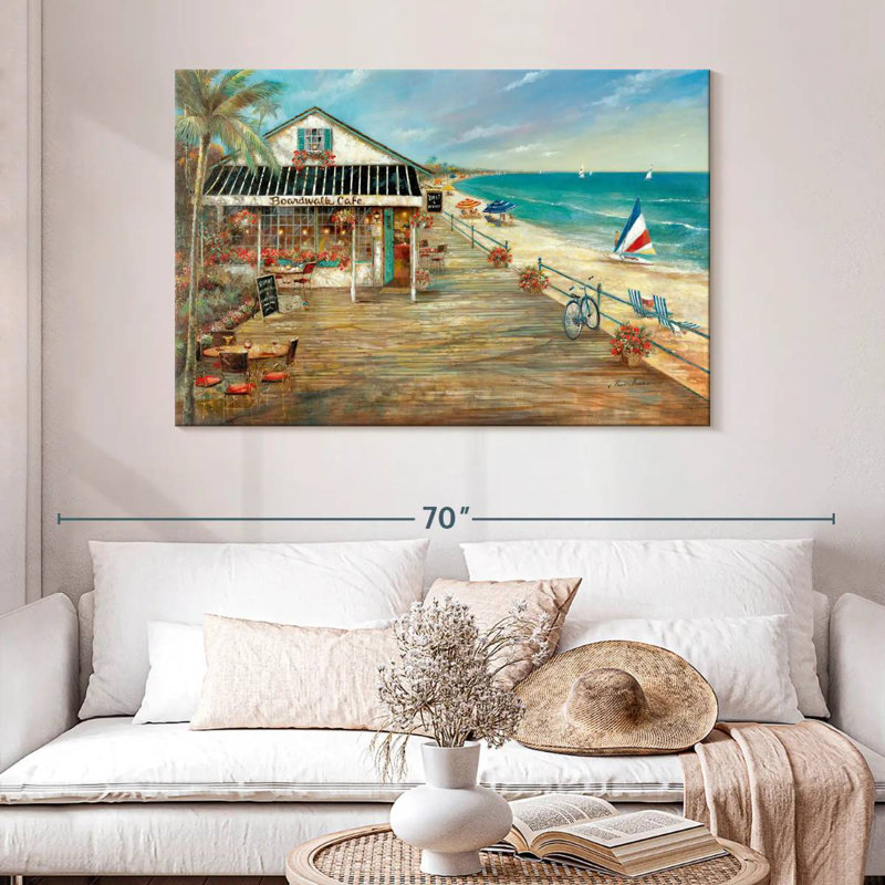 Gillard Boardwalk Cafe, 32" H x 48" W