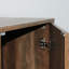 Bibliothèque 50 "avec 3 compartiments et 3 portes, armoire de rangement pour le salon ou le bureau
