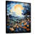 Black Floater Framed
