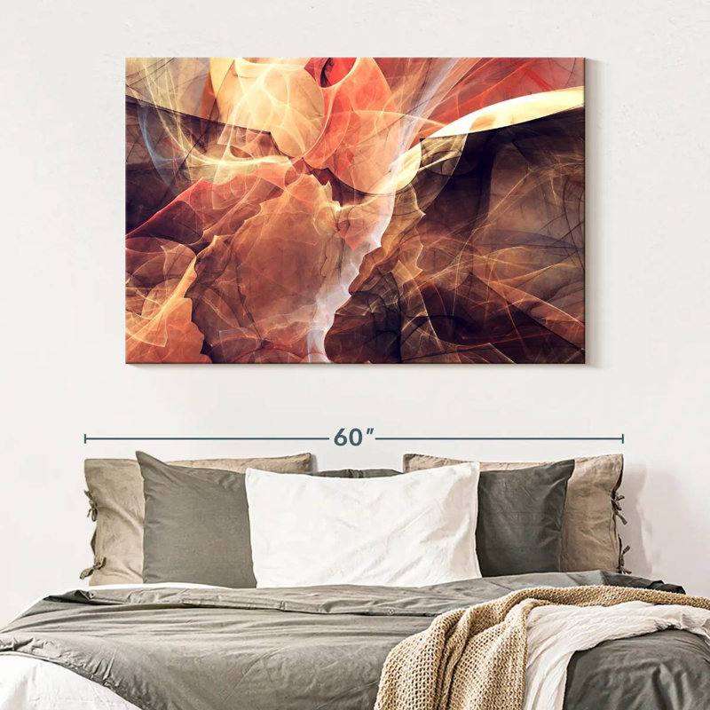 Avery Sunlight Abstract, 34" H x 51" W