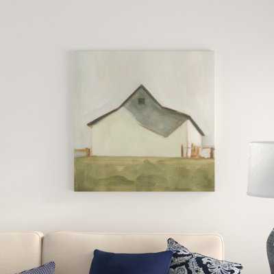 " Serene Barn V " by Emma Scarvey Painting Print