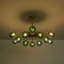 Lustre suspendu Spoutnik en verre Blossom Bule-187444890