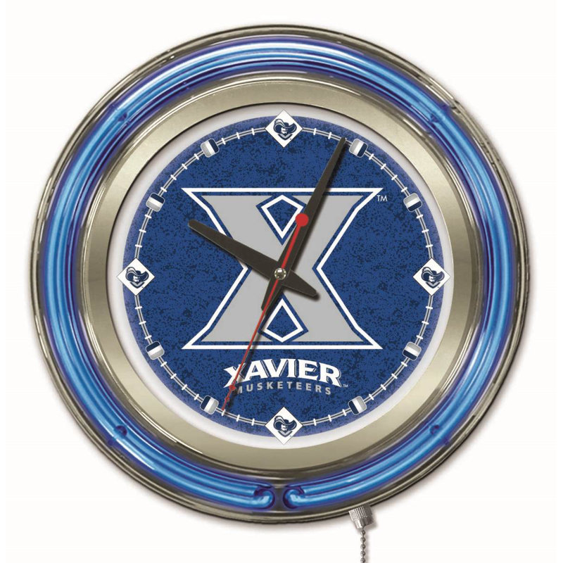 Horloge murale 15 po NCAA, Xavier