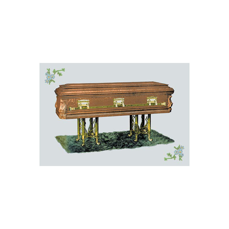 Impression casket
