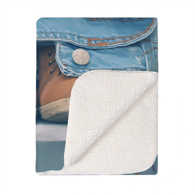 Burdette Plain Weave / Muslin Throw Blanket