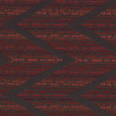 Crypton Woven Jacquards IX Fabric, Red / Black
