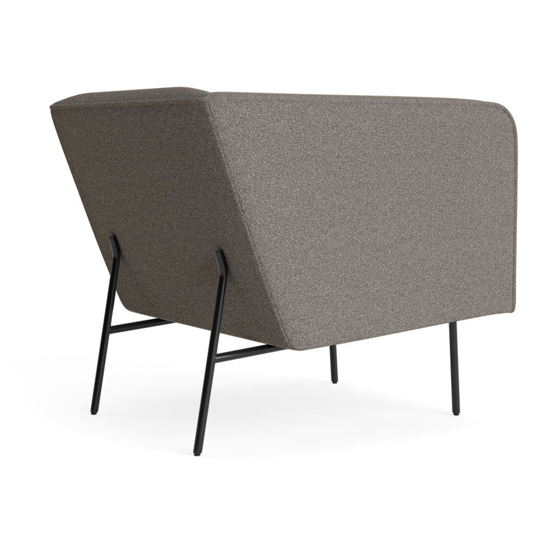 MTO - Dandy Lounge Chair Black Legs, Sanford Black
