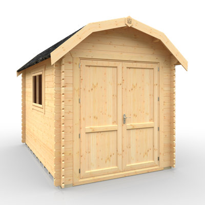 12x8w Alpha Barn | 28mm Log Cabin