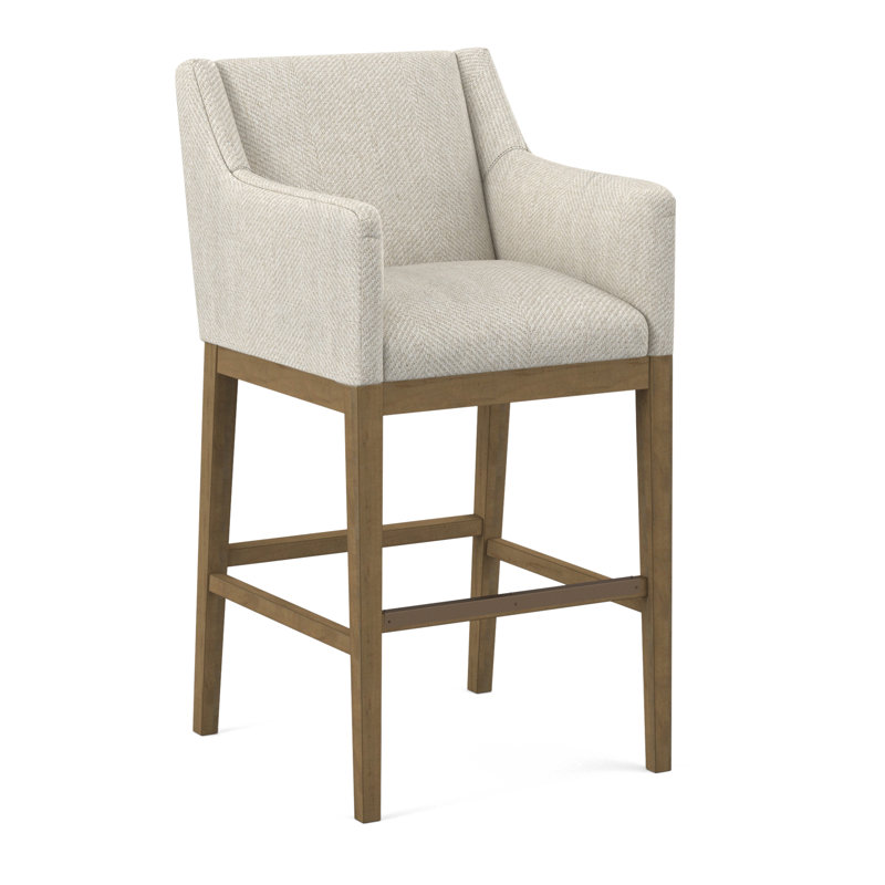 Upholstered Stool, 61363-89, Beachwood