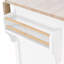 Chariot de cuisine polyvalent avec comptoir rabattable, porte de grange coulissante et rangement réglable, idéal pour les cuisines modernes et peu encombrantes.-1057747370