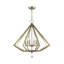Lustre lanterne à 6 lumières Zyvon Diamond-1958162997-1989529226-1989529227