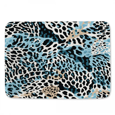 Tapis de bain imprimé animal