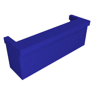 EverBlock 120" Wide Cantilever Bar and Counter Kit