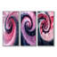 Spirale de vitrail rose noir I - Collection de reproductions de toiles abstraites en spirale-2137356638-2137356625-2137356633