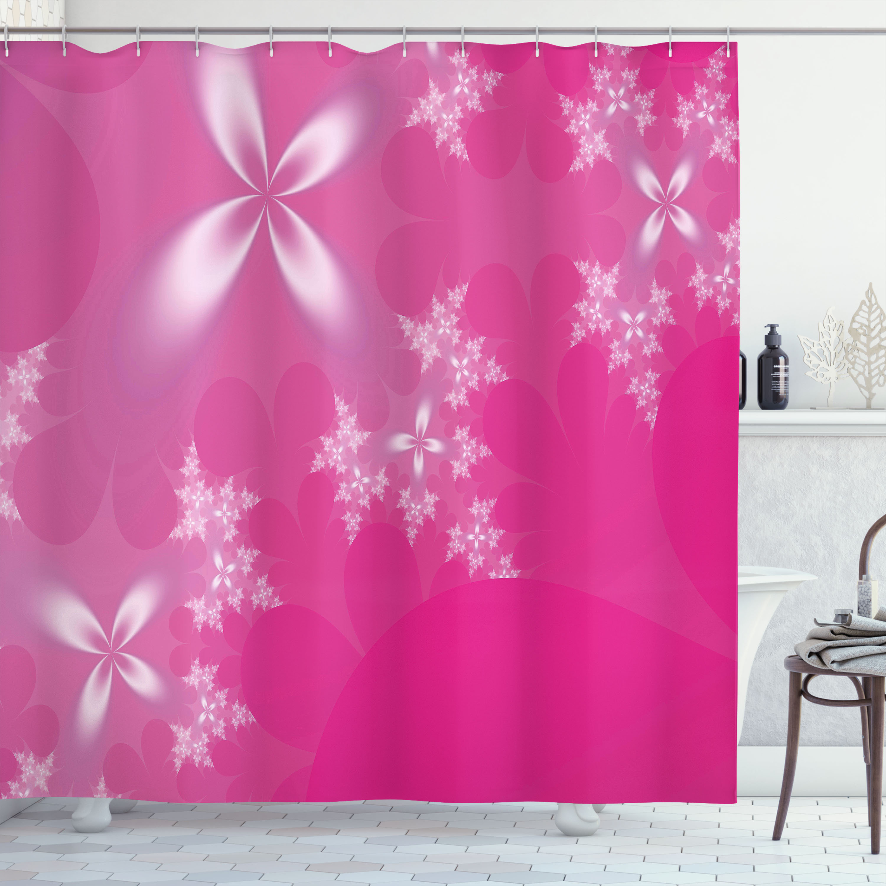 Hot Pink Shower Curtain