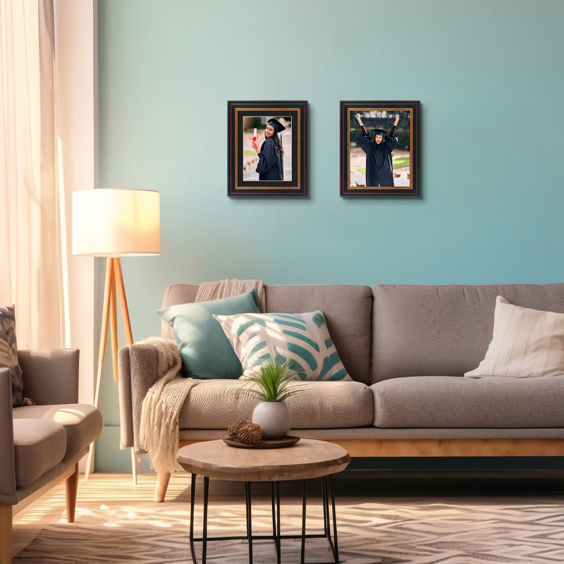 Miralee Beveled Picture Frame with Mat