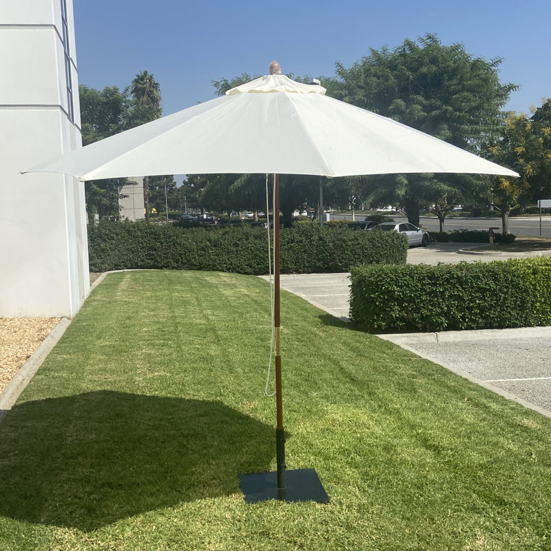 Rendy Replacement Canopy/Pole for 9ft X 8 Rib Umbrella, Natural