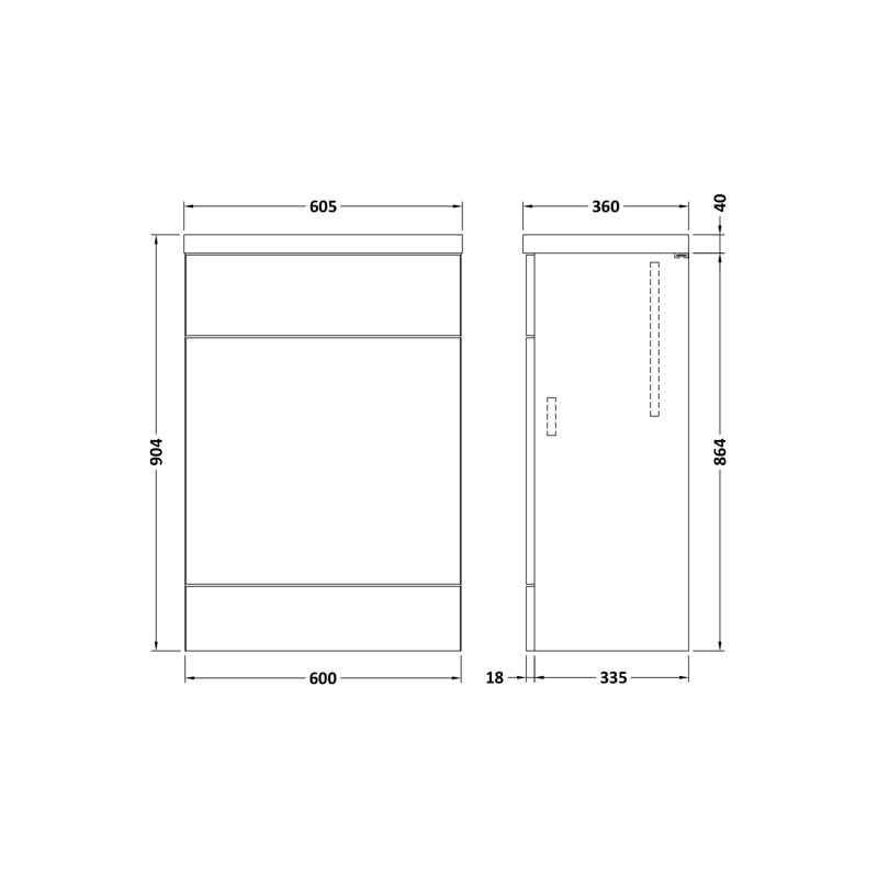 Bathroom Storage Cabinet