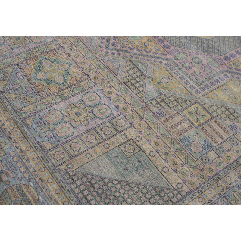 Mamluk Hand Woven Wool Area Rug