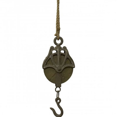 Industrial Pulley Wall Decor