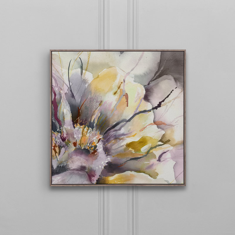 Peonia Onyx - Floater Frame Bold Art