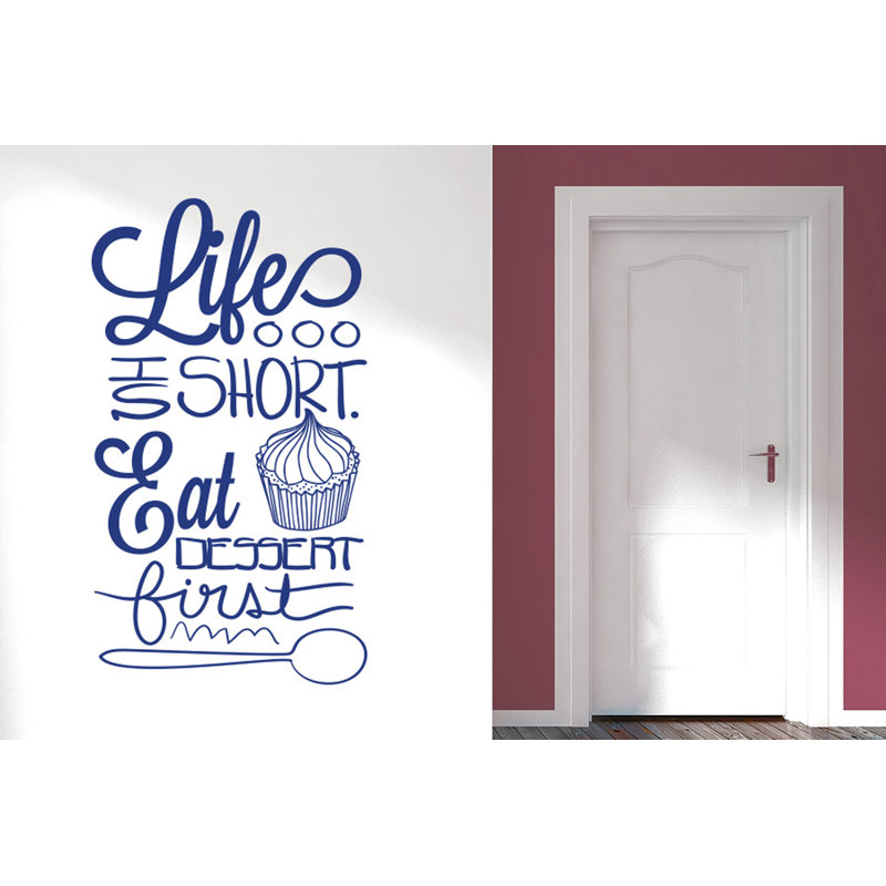 Wall Decal, Dark Blue, Large