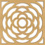 Panneaux muraux décoratifs en bois Edinburg-70109967-70109961