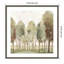 «Silent Fall Trees I» par Eva Watts, reproduction d'art encadrée sur bois-100672203