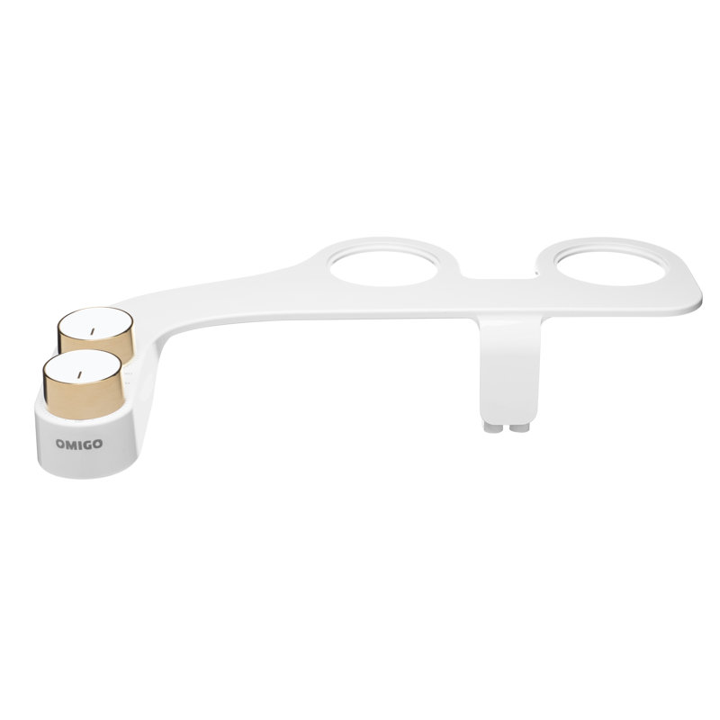Omigo Element+ Non-Electric Warm Water Bidet Attachment, Gold