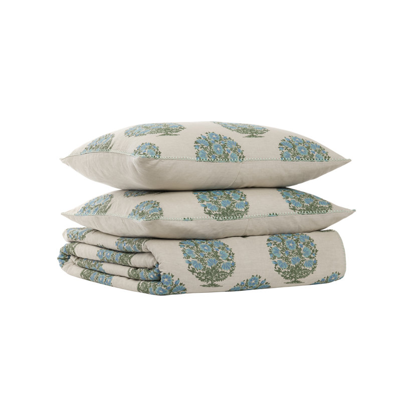 Vani Leaf - Duvet Set, King Duvet