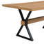 Table de salle à manger Shaun 63 "avec pieds en forme de X-1156947359