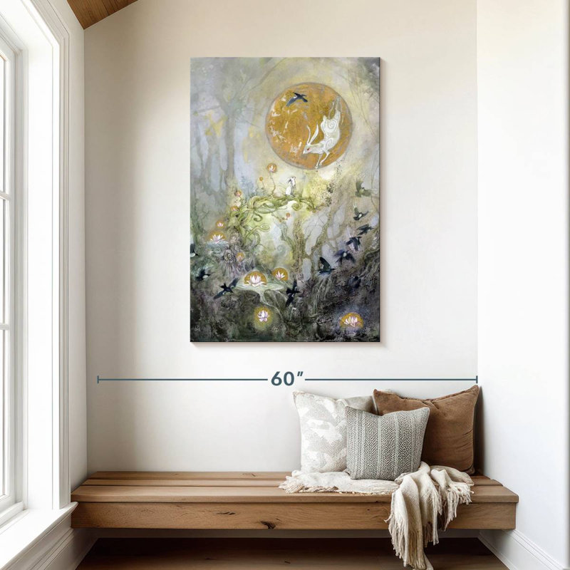 Kelan Moongazing, 45" H x 30" W